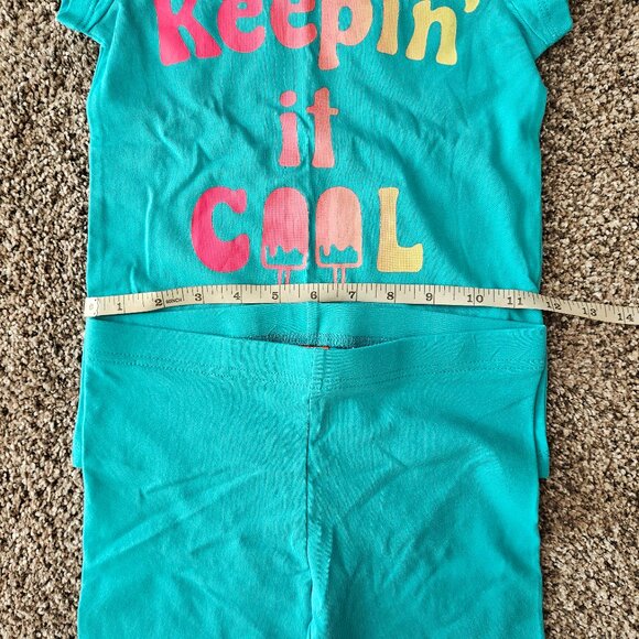 Keepin' it Cool shirt and short set, (kids 6) - Picture 2 of 7